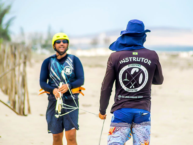 Cursos de kitesurf - Praia do Preá - Ceará